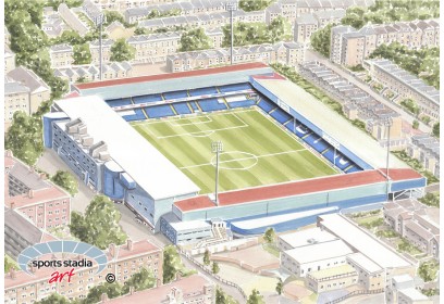 Queens Park Rangers FC Loftus Road Stadium Wall Art Print